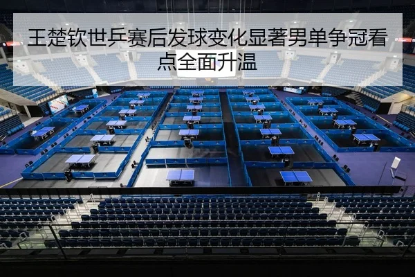 王楚钦世乒赛后发球变化显著男单争冠看点全面升温